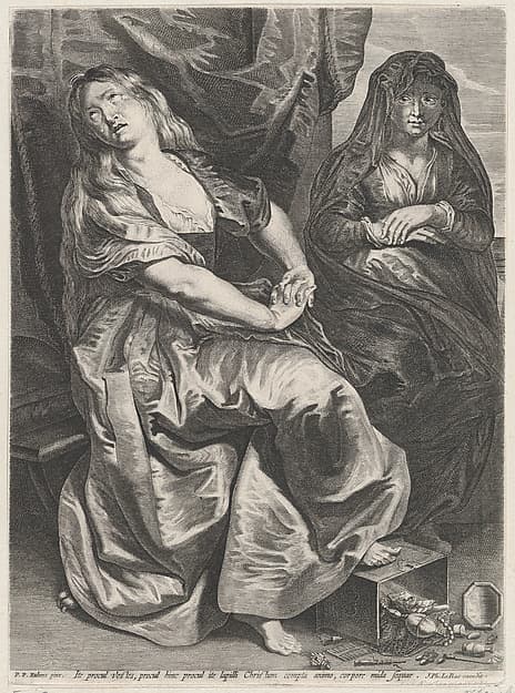 St. Mary Magdalen Trampling Her Valuables