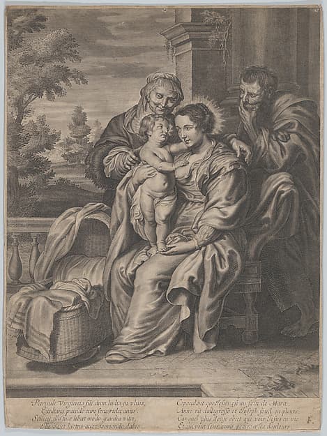The Virgin and Child with Saint Anne and Joseph