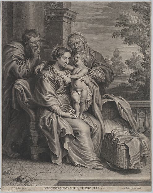 The Holy Family with Saint Anne