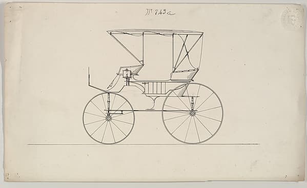 Design for Park Phaeton, no. 749a