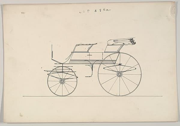 Design for Phaeton, no. 825a