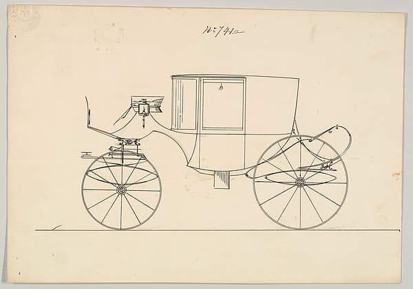 Design for Coupé, no. 741a