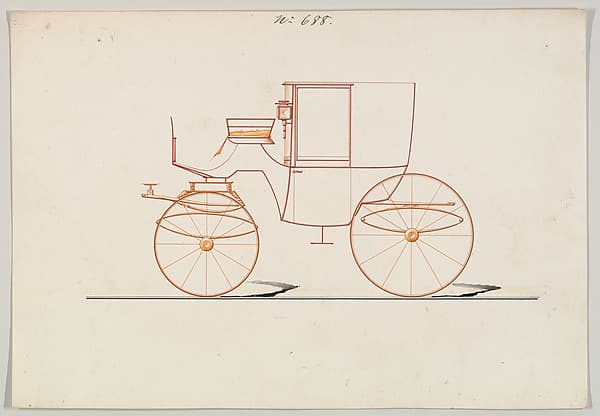 Design for Coupé, no. 688