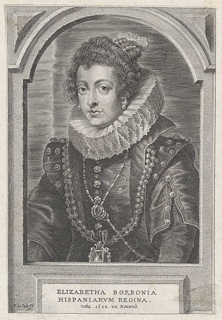 Portrait of Elisabeth of Bourbon, Queen of Spain