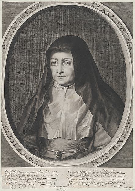 Portrait of Archduchess Isabella Clara Eugenia, Spanish Regent of the Low Countries, as a Nun