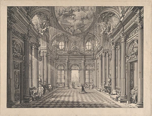 Interior of the Palazzo Spinola, Genoa