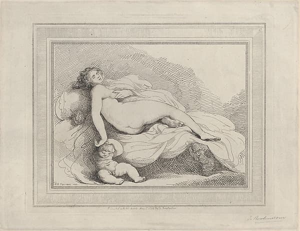 Sleeping Venus and Love