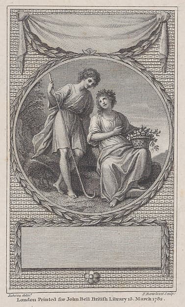 Idyll: Frontispiece to "The Poets of Great Britain, Complete from Chaucer to Churchill"