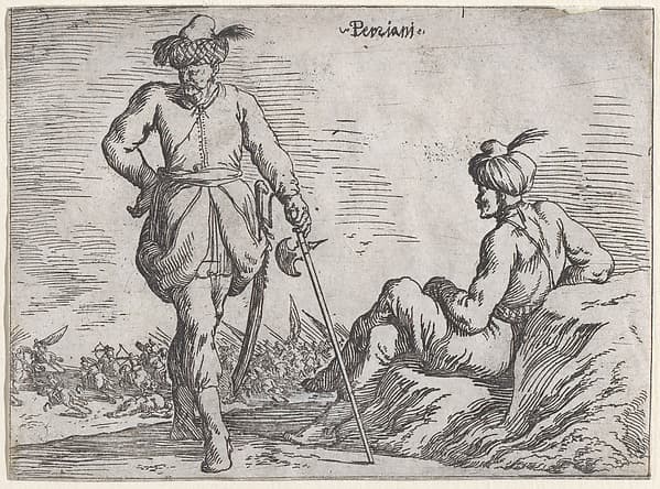 Persians, from a set of costume plates of different nations