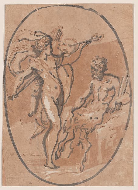 The contest between Apollo and Marsyas
