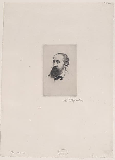 Portrait of Jules Claretie
