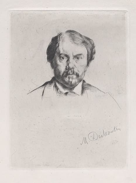 Portrait of Edmond de Goncourt