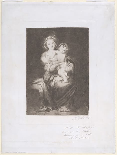 Virgin and Child, after Murillo