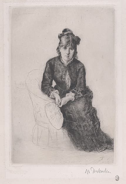 Portrait of Berthe Morisot