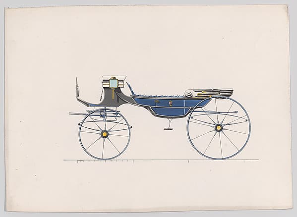 Design for Vis-A-Vis Carriage