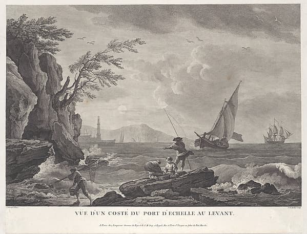 Coastal View of a Port City in the Levant