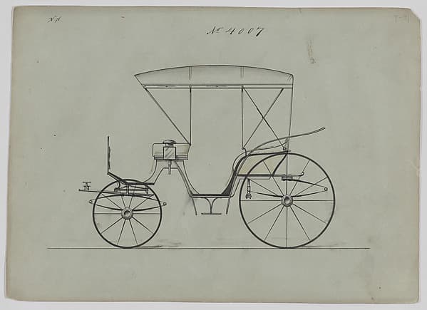 Design for Park Phaeton, no. 4007