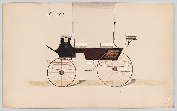 Design for Ten Seat Drag, no. 323