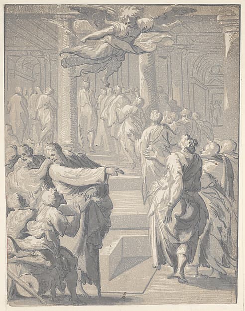 Christ healing the paralytic