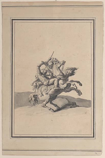 Vignette from the Battle of Milvian