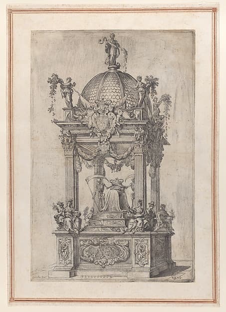 The Catafalque of Philip IV of Spain