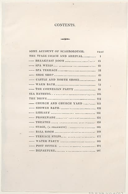 Table of Contents