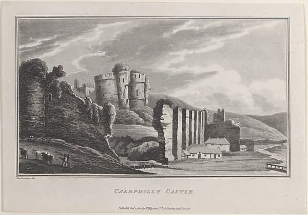 Caerphilly Castle, from "Remarks on a Tour to North and South Wales, in the year 1797"