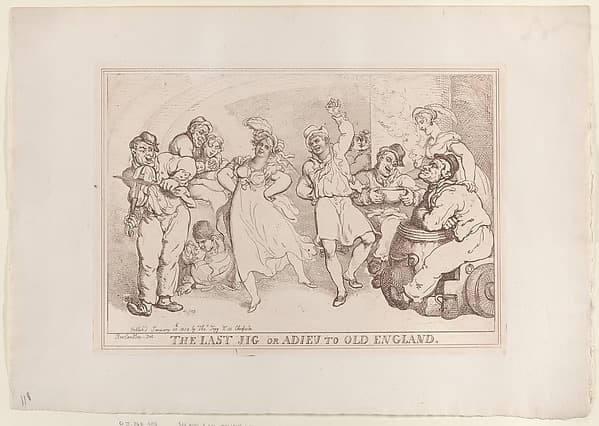 The Last Jig or Adieu to Old England