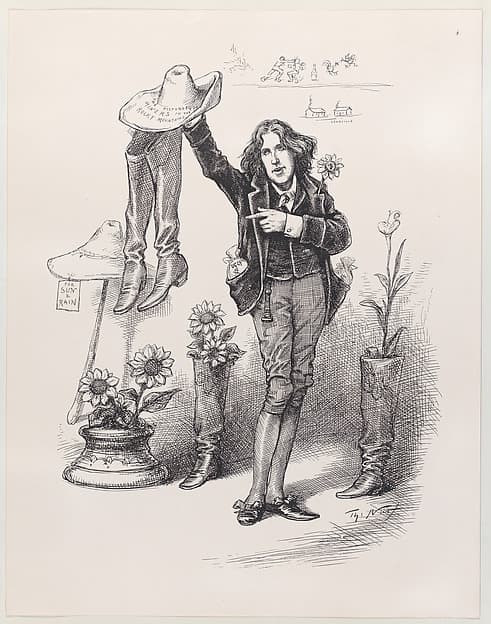Wilde on Us. Something To "Live Up" To in America (published in "Harper's Bazar," June 10, 1882)