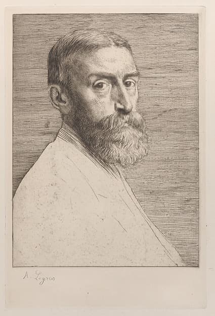 Portrait of Sir Edward John Poynter, from "The Portfolio"