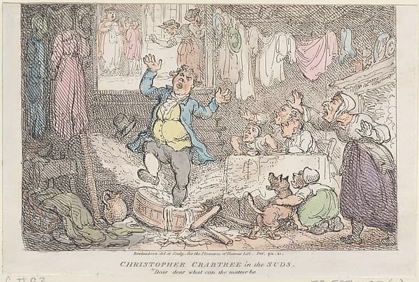 Christopher Crabtree in the Suds: "Dear, dear what can the matter be"