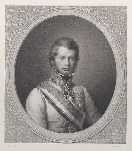 Portrait of Leopold II, Grand Duke of Tuscany