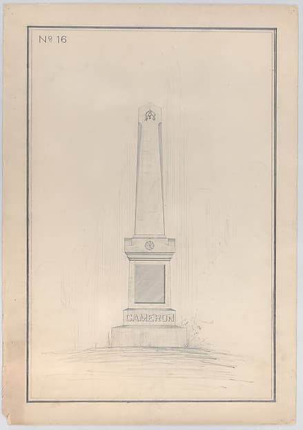 Obelisk Grave Monument, No. 16