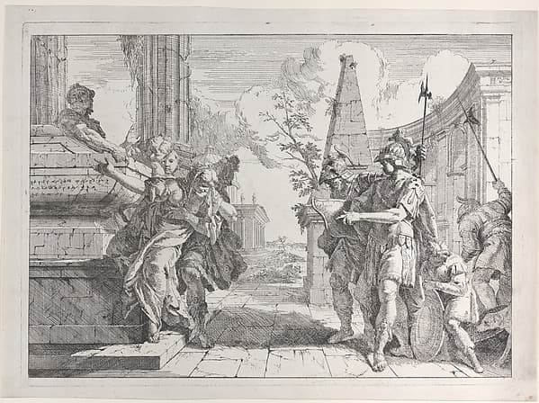 The Sacrifice of Polyxena, from "Bacchanals and Histories"