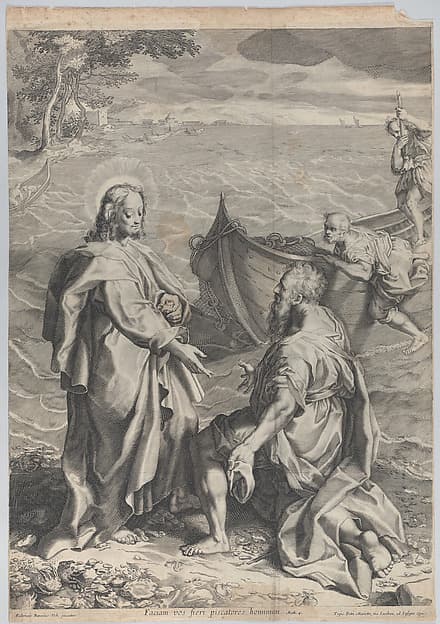 Christ and Saint Peter