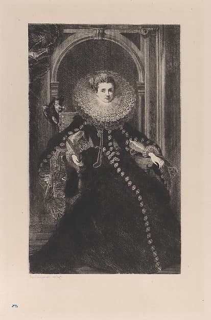 Infanta Isabella, after Simon de Vos