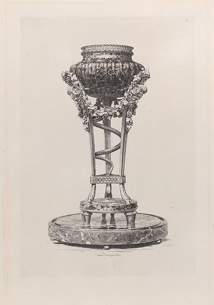 Trépied par Gouthières