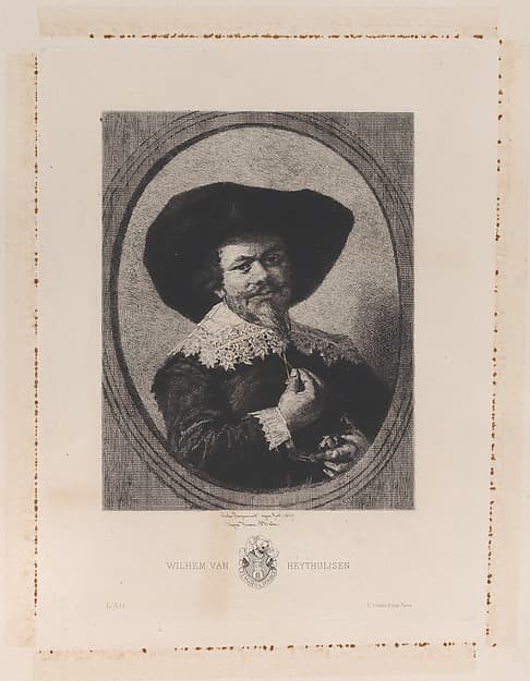 Portrait of Wilhem van Heythuijsen, after Frans Hals