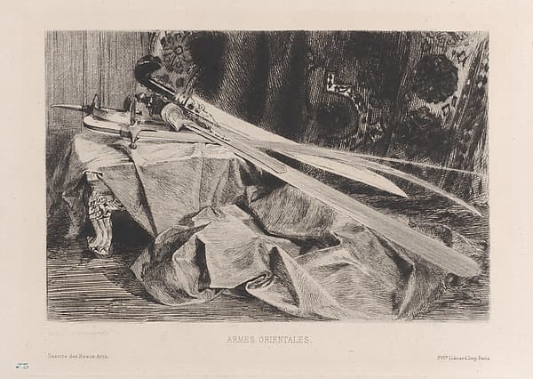 Oriental Arms, from "Gazette des Beaux-Arts"
