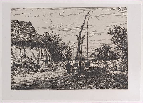 Landscape with Well
