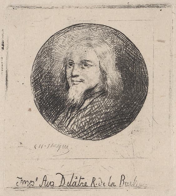 Head of a Bearded Man