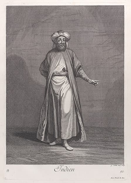 Indien, plate 93 from "Recueil de cent estampes représentent differentes nations du Levant"