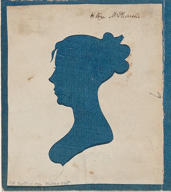 Silhouette of Eliza McPherson