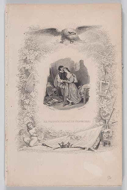 "The Prisonor and the Knight" from The Songs of Béranger