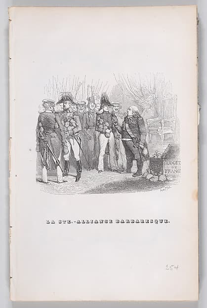 "The Barbaric Holy Alliance" from The Complete Works of Béranger