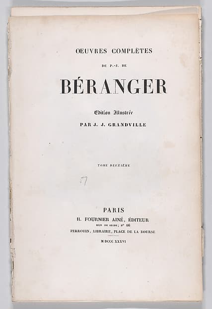 The Complete Works of P.J. de Béranger
