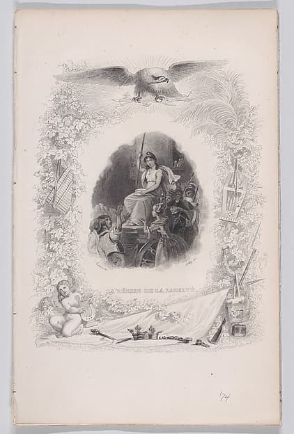"The Goddess Liberty" from The Songs of Béranger