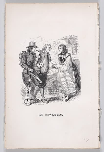 "The Traveler" from The Complete Works of Béranger