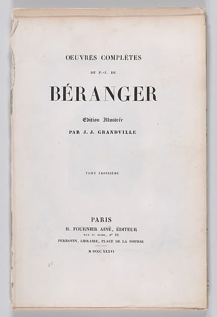 The Complete Works of Béranger
