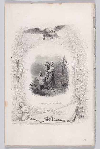 Jeanne, the Redhead, from "The Songs of Béranger"